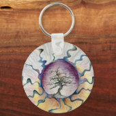 Sun Tree - Schlüsselkette Schlüsselanhänger (Vorderseite)