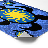 Sun Turtles Poster (Ecke)