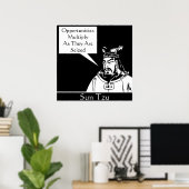 Sun Tzu — Chinesischer Militärstratege Poster (Heimbüro)