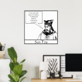 Sun Tzu — Chinesischer Militärstratege Poster (Heimbüro)