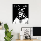 SUN TZU — Militärstratege Poster (Heimbüro)