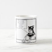 Sun Tzu und Zitat Kaffeetasse (Mittel)