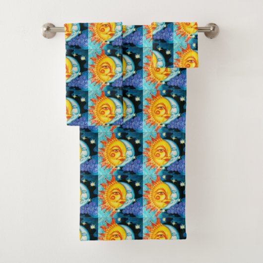 Sun u. Mond Badhandtuch Set (Insitu)