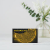Sun u. Mond-Visitenkarten Visitenkarte (Stehend Vorderseite)