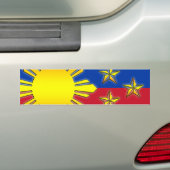 Sun und 3 Sterne Autoaufkleber (Auf Auto)