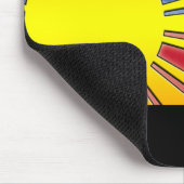 Sun und 3 Sterne Mousepad (Ecke)