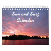 Sun- und Brandungs-Kalender Kalender (Titelbild)