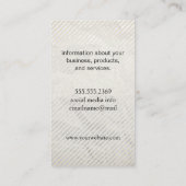 Sun und farbige Pinselstriche Visitenkarte (Rückseite)