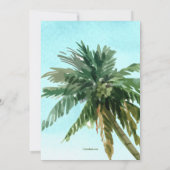 Sun und Freedom Retirement Party Einladung (Rückseite)