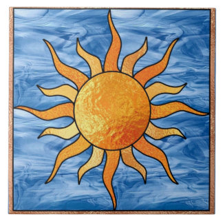 Sun und Himmel-Fliese Trivet Fliese