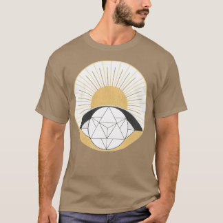 Sun und Merkabah T-Shirt