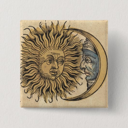 Sun und Mond Button (Vorderseite)