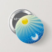 Sun und Mond-Knopf Button (Vorne & Hinten)
