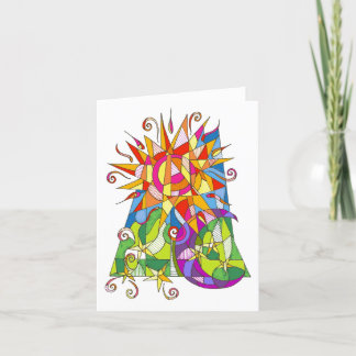 Sun und Mond leeres Notecard durch Leslie Clair