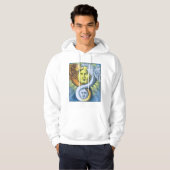 Sun und Mond, Löwe und Vogel Ouroboros Hoodie (Vorne ganz)