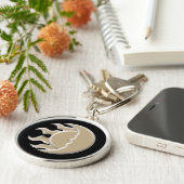 Sun und Mond Schlüsselanhänger (Seite)