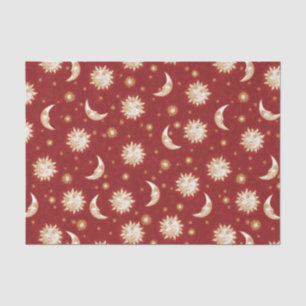 Sun und Mond Seidenpapier