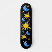 Sun und Mond-Skateboard Skateboard (Vorne)