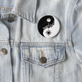 Sun und Mond Yin Yang Knopf Button (Beispiel)