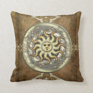 Sun und MondReversible Kissen