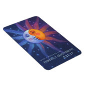 Sun und Moon Eclipse Perfect Alignment 4 x 6 Magnet (Rechte Seite)