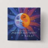 Sun und Moon Eclipse Perfect Alignment Button (Vorderseite)