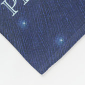 Sun und Moon Eclipse Perfect Alignment Fleecedecke (Ecke)