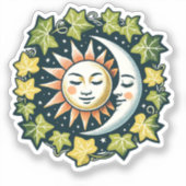 Sun und Moon Ivy Aufkleber (Vorderseite)