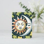 Sun und Moon Ivy Postkarte (Stehend Vorderseite)