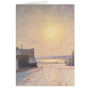 Sun und Schnee, Szene von Stockholm