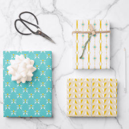 Sun und Sea Series 6-Set von Wrapping Paper Geschenkpapier Set