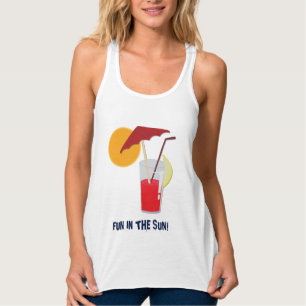 Sun und Summer Drinks Fun Beach Tshirt