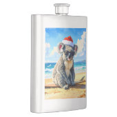 Sun und Surf Koala Weihnachtsmannmütze Flachmann (Rechts)