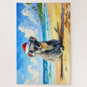 Sun und Surf Koala Weihnachtsmannmütze Puzzle (Vertikal)