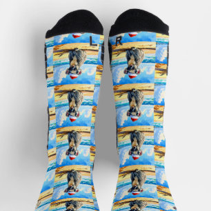 Sun und Surf Koala Weihnachtsmannmütze Socken