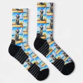 Sun und Surf Koala Weihnachtsmannmütze Socken (Rechts)