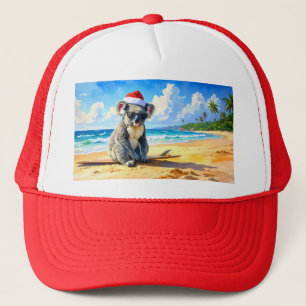 Sun und Surf Koala Weihnachtsmannmütze Truckerkappe