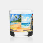 Sun und Surf Koala Weihnachtsmannmütze Whiskyglas (Links)