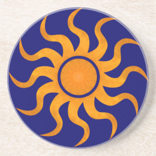 Sun Untersetzer 2 - Sapphire Blue