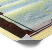 Sun Valley, ID - Sägezahnnts. Reiten Ski Poster (Ecke)