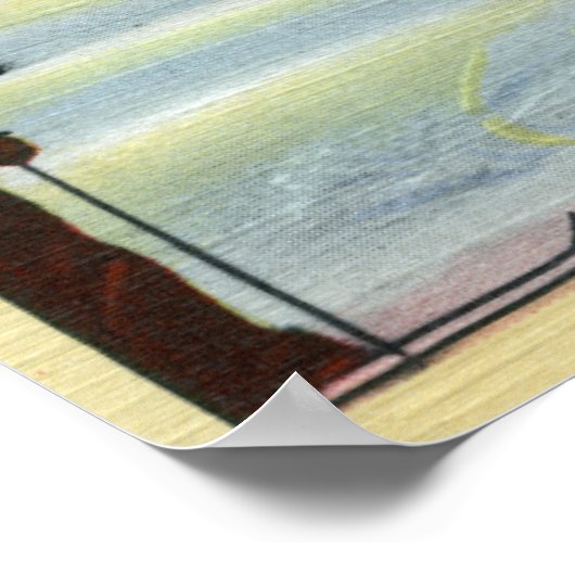 Sun Valley, ID - Sägezahnnts. Reiten Ski Poster (Ecke)