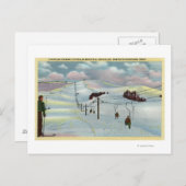 Sun Valley, ID - Sägezahnnts. Reiten Ski Postkarte (Vorne/Hinten)