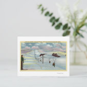 Sun Valley, ID - Sägezahnnts. Reiten Ski Postkarte (Stehend Vorderseite)