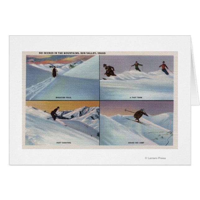 Sun Valley, ID - Ski (Vorderseite (Horizontal))