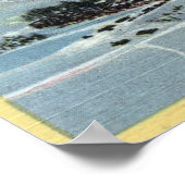 Sun Valley, ID - Winter Szene, Sun Valley Poster (Ecke)