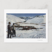 Sun Valley, ID - Winterlandschaft im Sun Valley Postkarte (Vorderseite)
