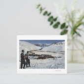 Sun Valley, ID - Winterlandschaft im Sun Valley Postkarte (Stehend Vorderseite)