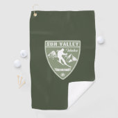 Sun Valley Idaho Golfhandtuch (Insitu)