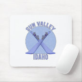 Sun Valley, Idaho Mousepad (Mit Mouse)