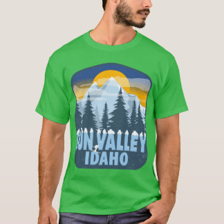 Sun Valley Idaho Oversized auf Deutsch T-Shirt